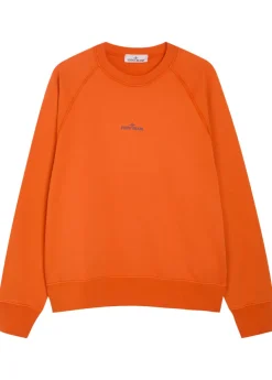 Printed cotton sweatshirt