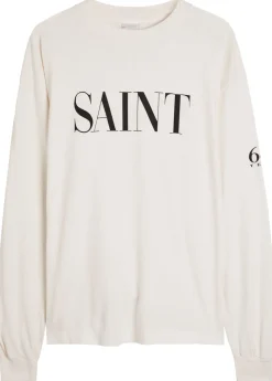 666 printed cotton top