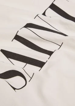 666 printed cotton top