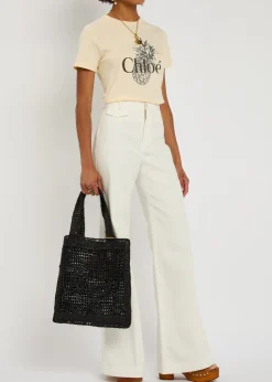 Printed cotton T-shirt