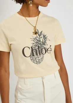 Printed cotton T-shirt