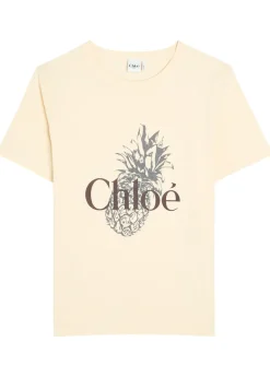 Printed cotton T-shirt