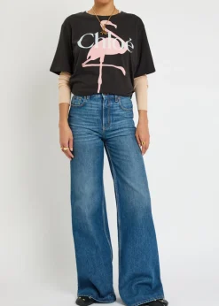 Printed cotton T-shirt