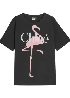 Printed cotton T-shirt
