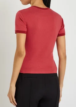 Printed cotton T-shirt