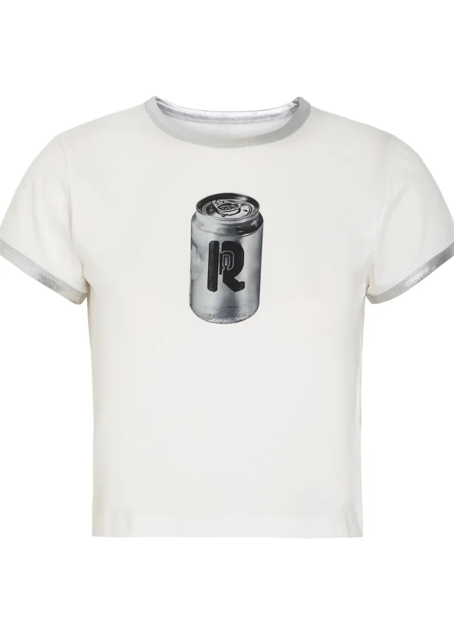 Printed cotton T-shirt