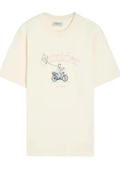 Printed cotton T-shirt