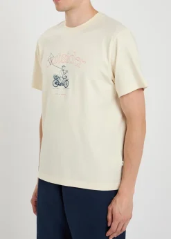 Printed cotton T-shirt