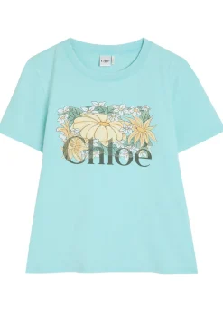 Printed cotton T-shirt