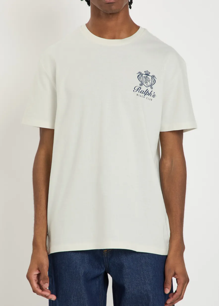 Printed cotton T-shirt