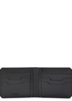 Printed leather wallet