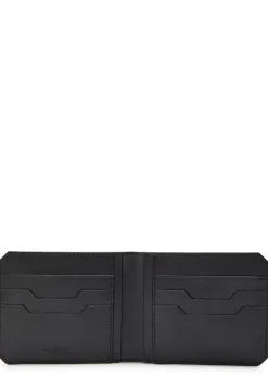 Printed leather wallet
