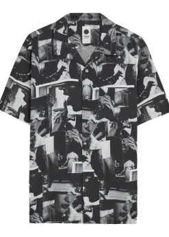Printed rayon shirt