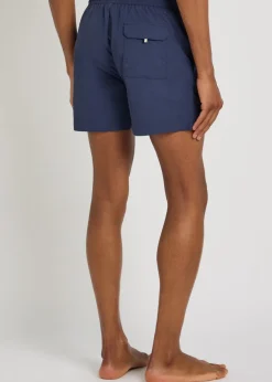 Printed shell swim shorts