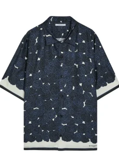 Printed silk shirt