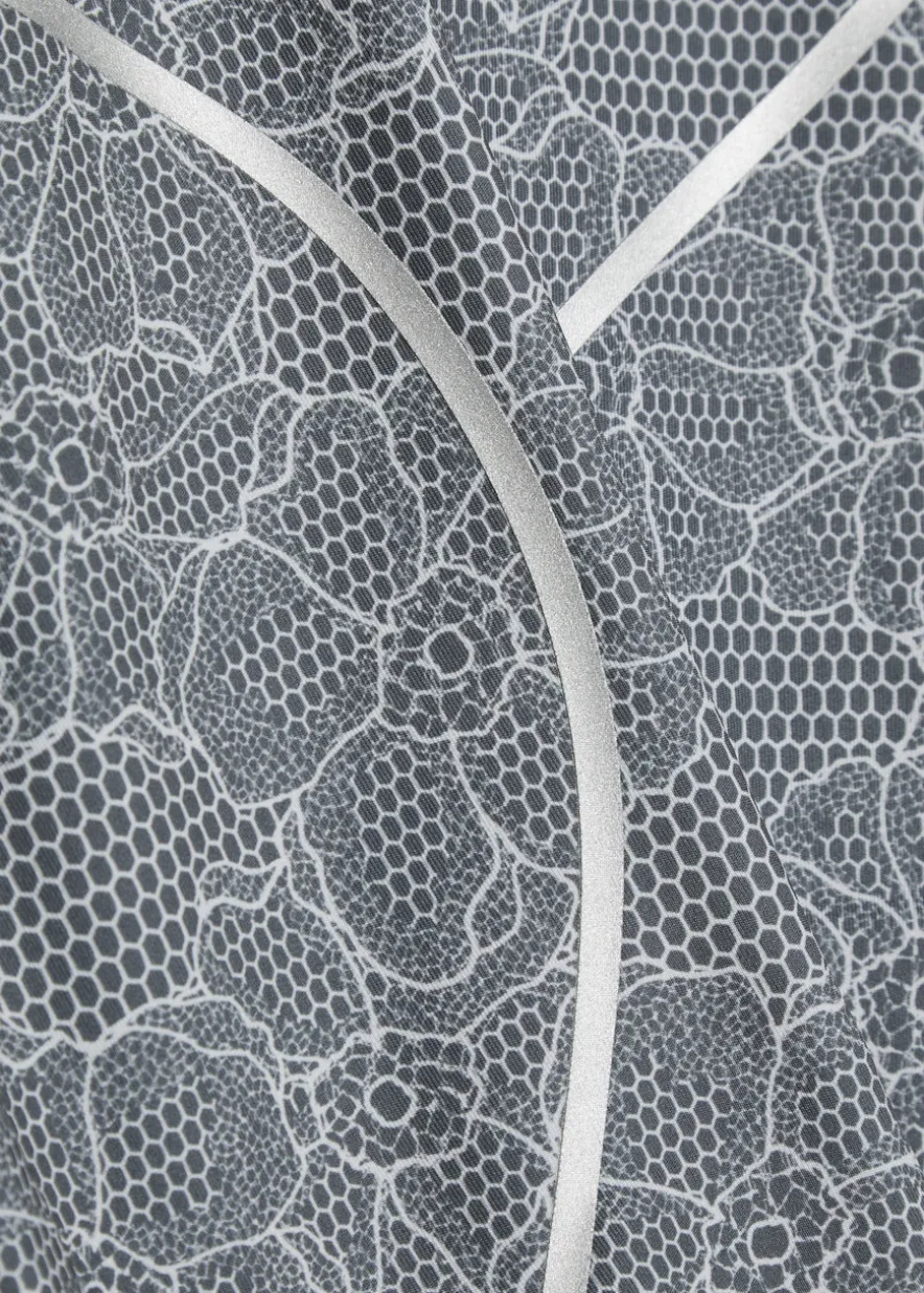 Printed stretch-jersey leggings