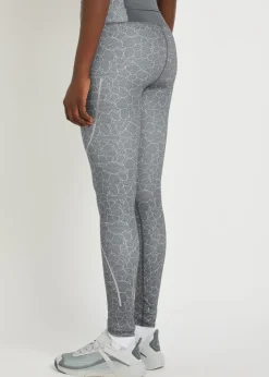 Printed stretch-jersey leggings