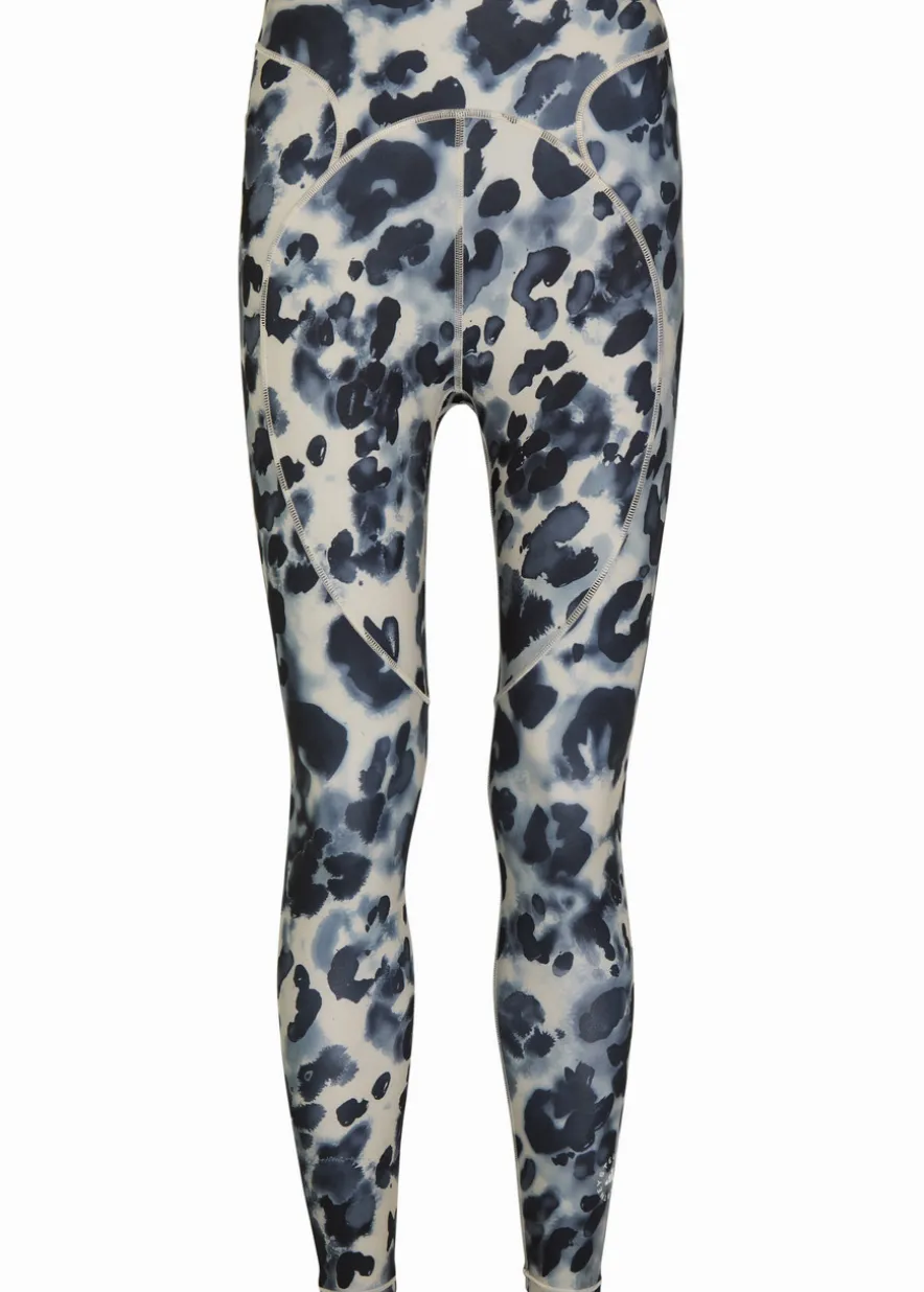 7/8 printed stretch-jersey leggings