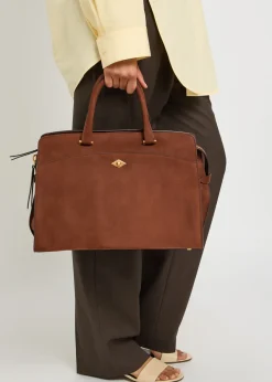 Private Eye nubuck tote bag