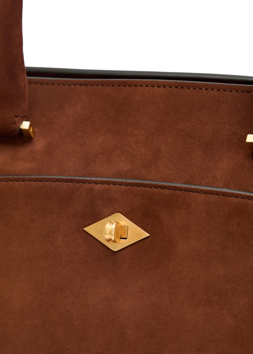 Private Eye nubuck tote bag