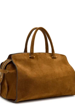 Private Eye suede tote bag
