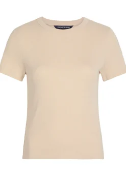 Pruitt ribbed stretch-cotton T-shirt