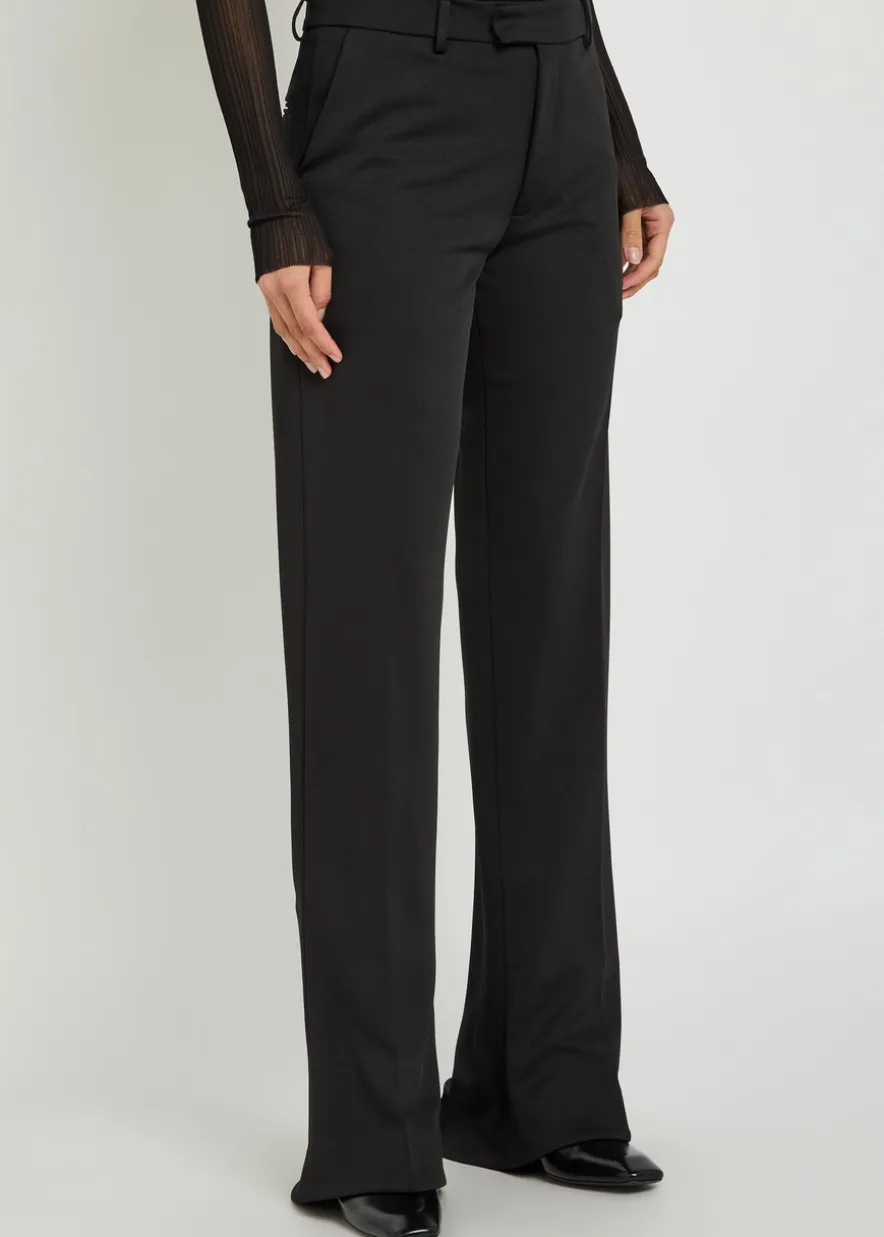 Puddle flared-leg trousers