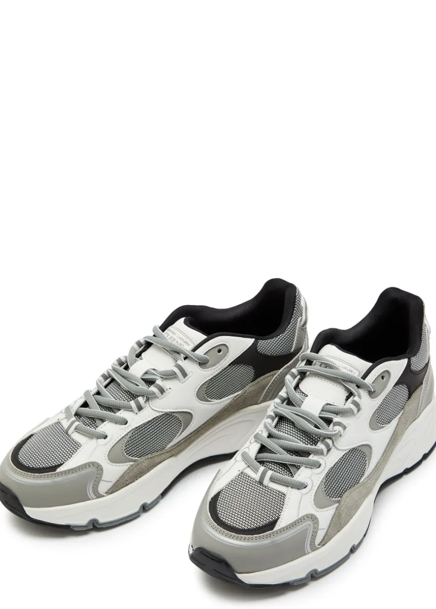 Pulse Runner panelled mesh sneakers