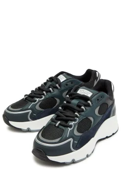 Pulse Runner panelled mesh sneakers