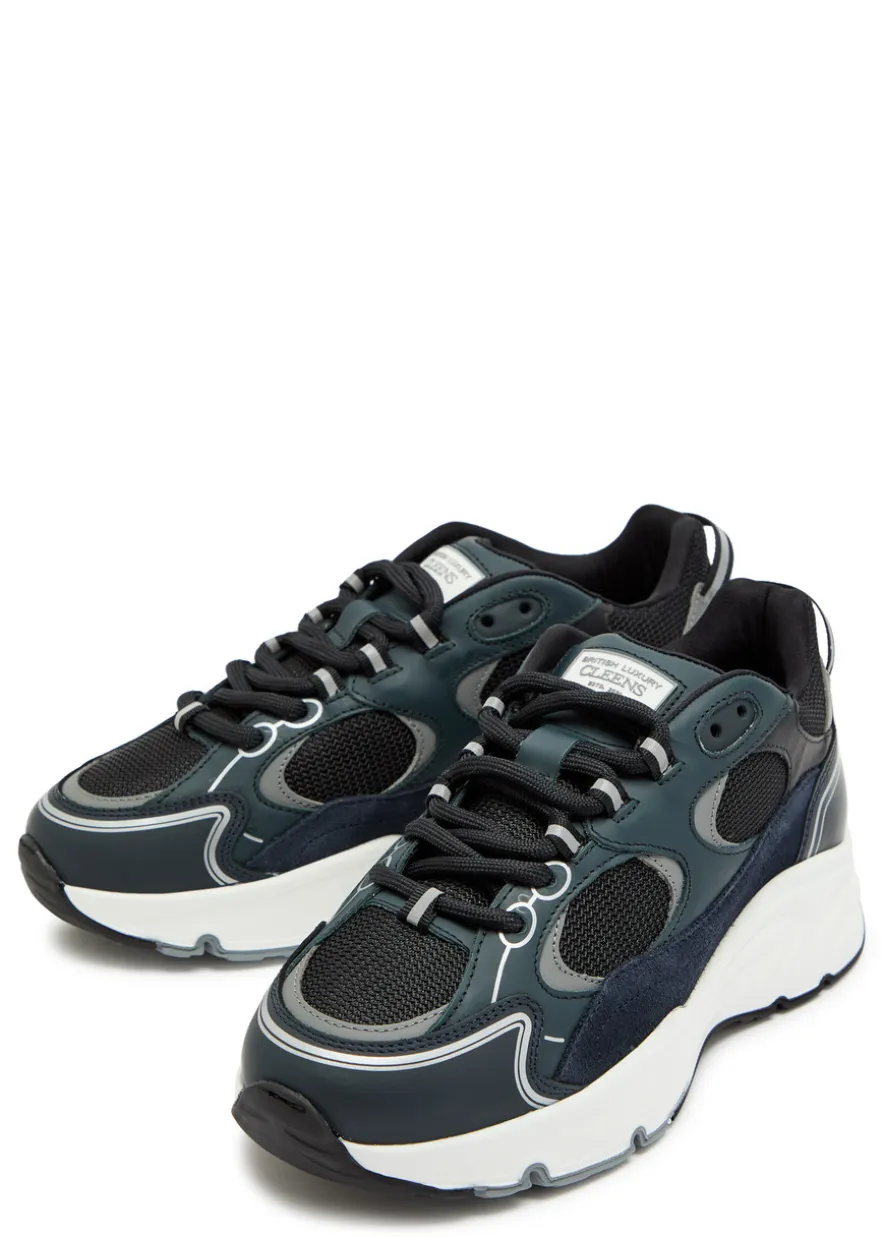 Pulse Runner panelled mesh sneakers