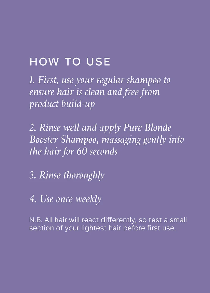 Pure Blonde/Silver Brightening Daily Shampoo 250ml