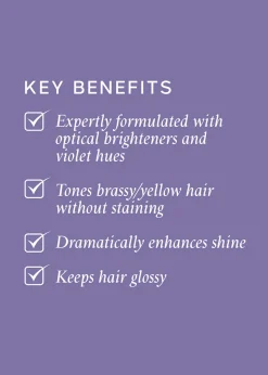 Pure Blonde/Silver Brightening Daily Shampoo 250ml