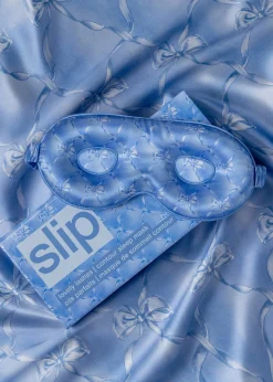 Pure Silk Contour Sleep Mask - Bluebelle