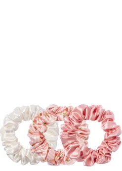 Pure Silk Large Scrunchies - Petal
