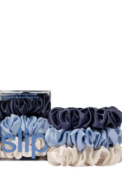 Pure Silk Large Scrunchies - Skye