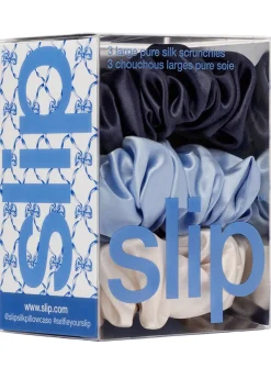 Pure Silk Large Scrunchies - Skye