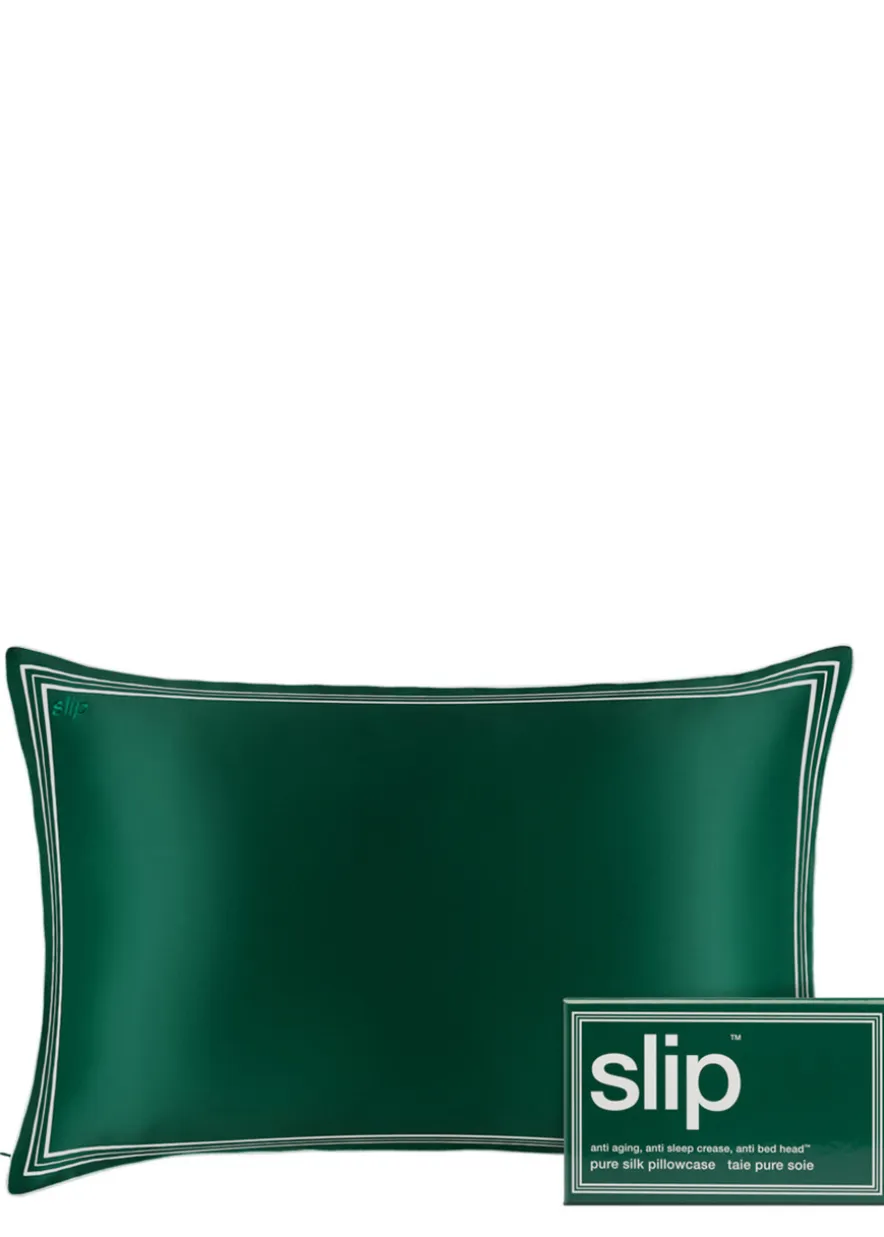 Pure Silk Queen Pillowcase - The Green