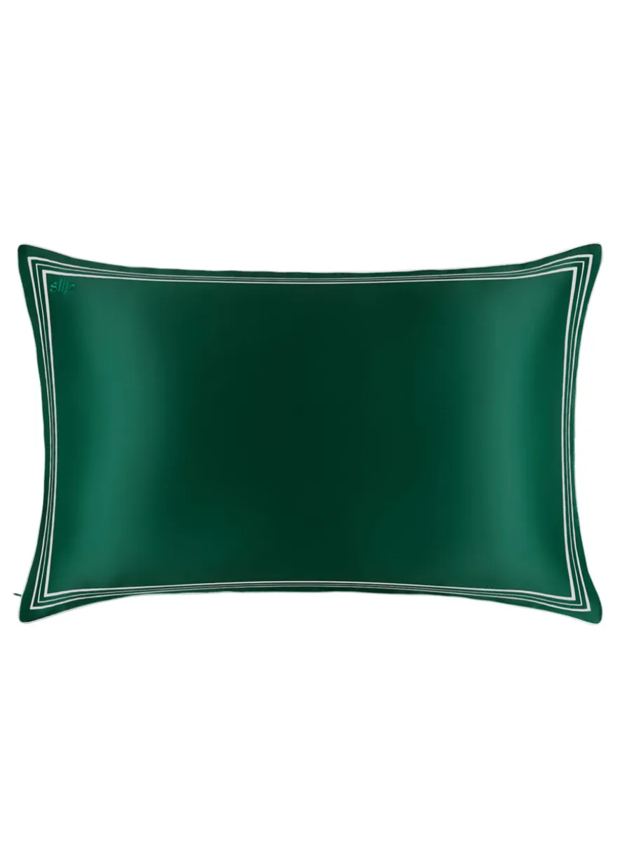 Pure Silk Queen Pillowcase - The Green