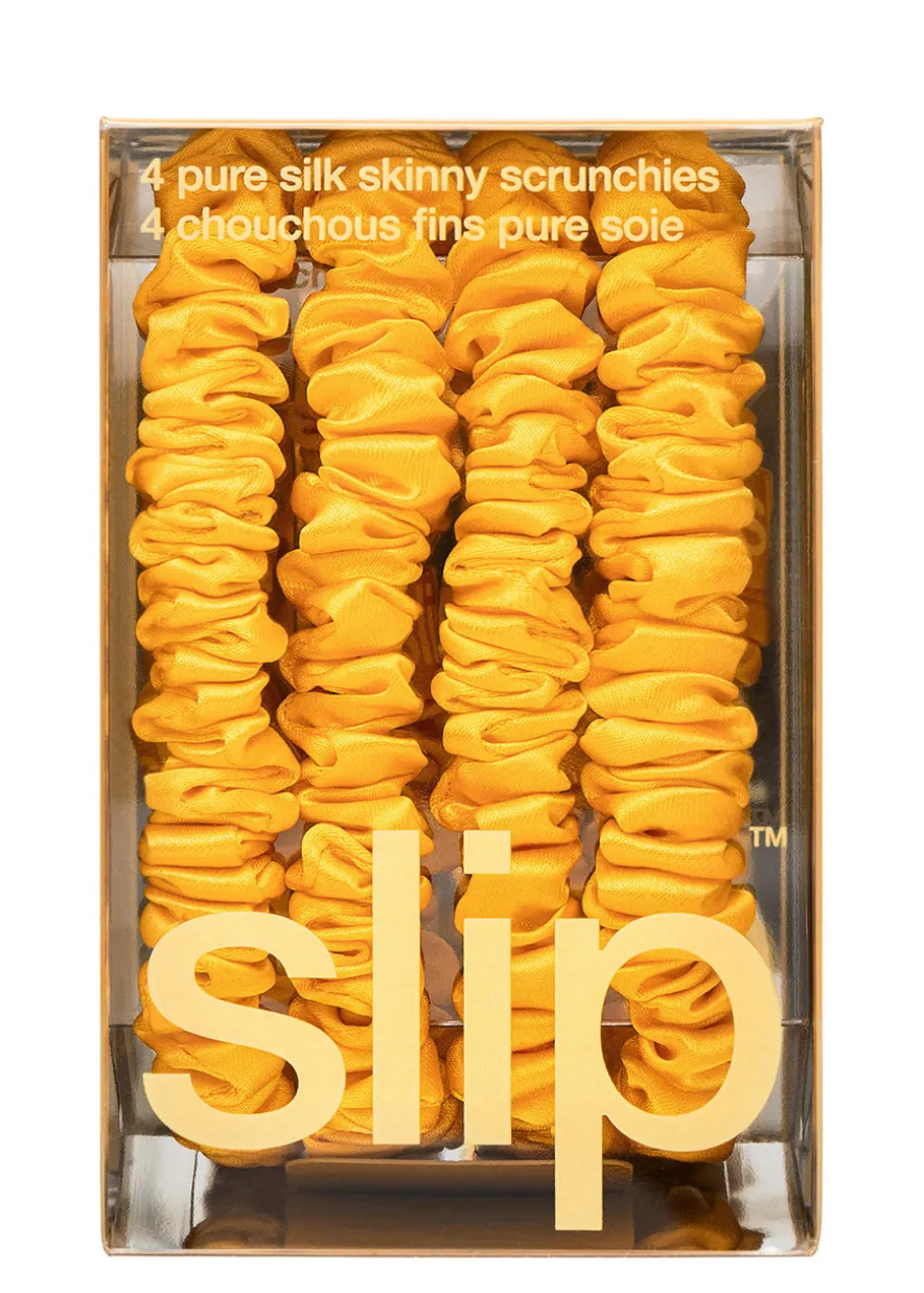Pure Silk Skinny Scrunchies