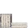 Pure Silk Skinny Scrunchies - White