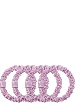 Pure Silk Skinny Scrunchies - Wildflower