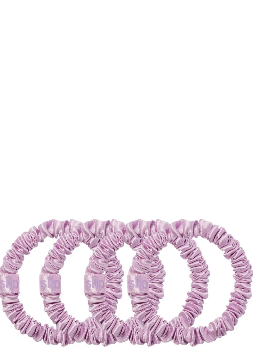 Pure Silk Skinny Scrunchies - Wildflower