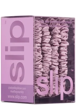 Pure Silk Skinny Scrunchies - Wildflower