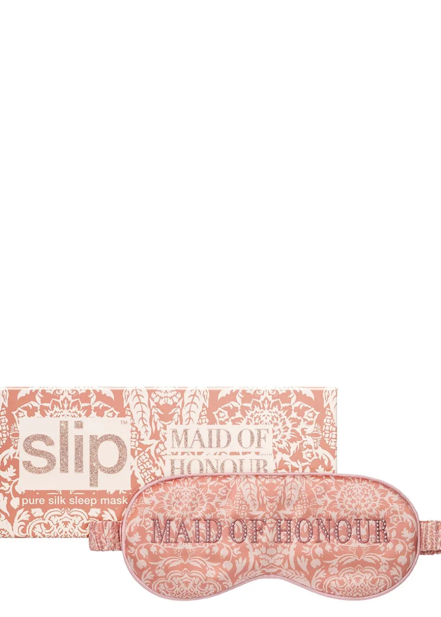 Pure Silk Sleep Mask - Maid Of Honour