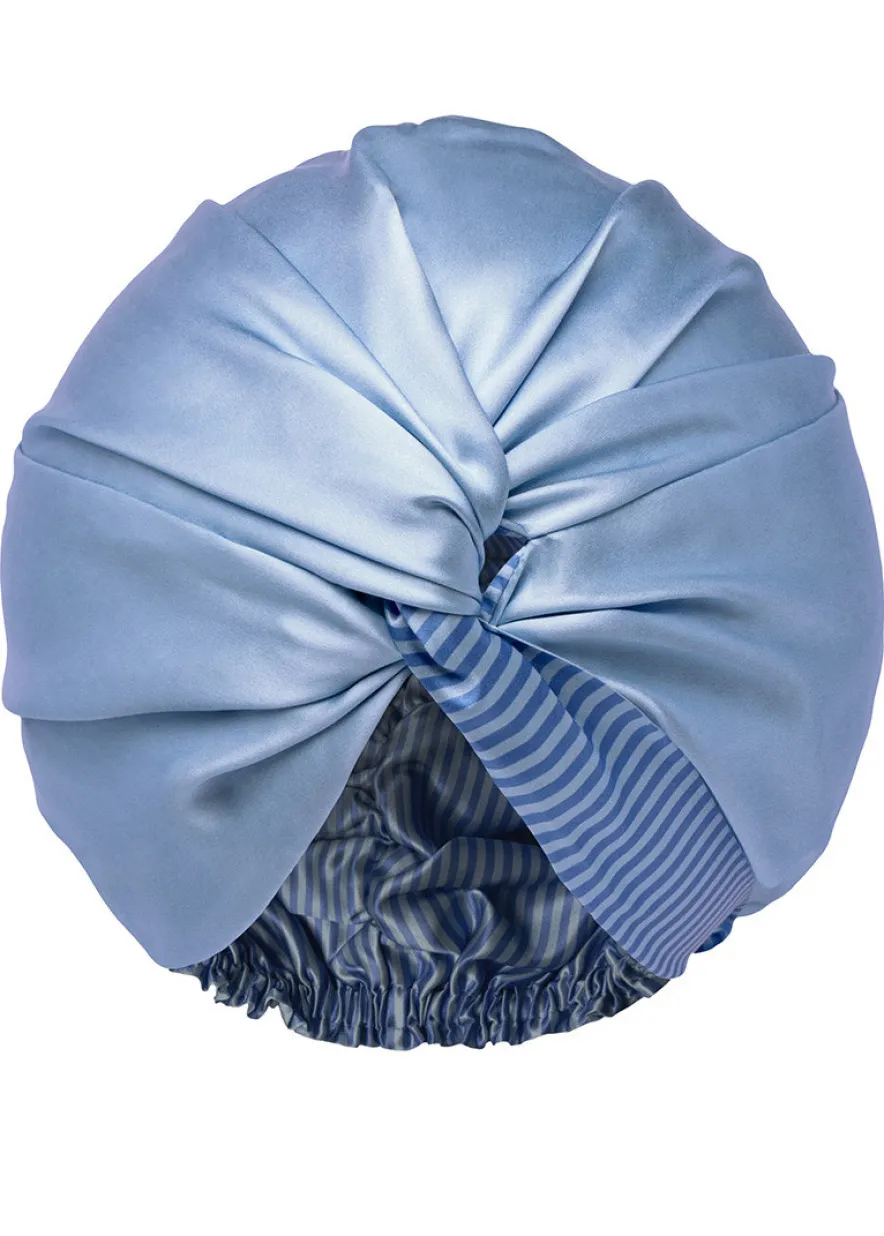 Pure Silk Turban - Cornflower