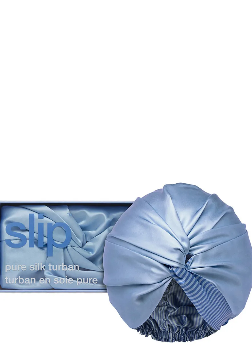 Pure Silk Turban - Cornflower