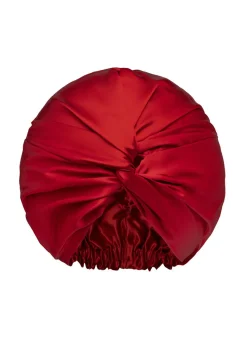 Pure Silk Turban - Scarlet