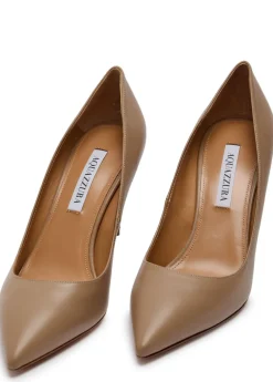 Purist 85 leather pumps