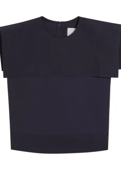 Puritan textured cotton top