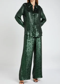 Puvis sequin trousers